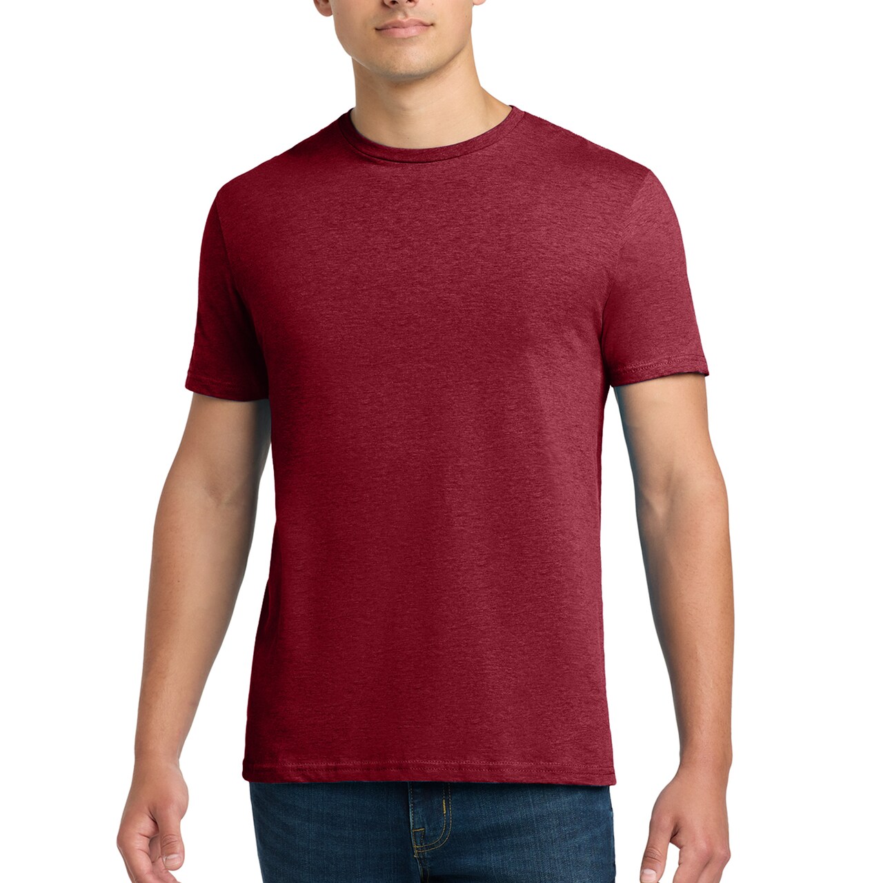 Gildan Heavy Cotton T-Shirt, Crewneck Blank Tees for Crafting